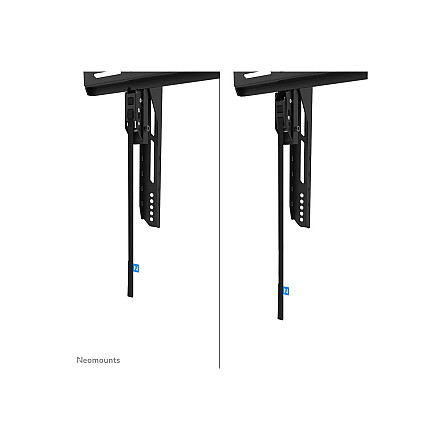 Neomounts LEVEL-750 WL35-750BL18 Tiltable heavy duty wall mount - 43-98" screen - max 125 kg - VESA 100x100-800x600 - d 9,3 cm - level adjus | Neomounts - 4