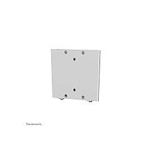 Neomounts FPMA-W25 Ultra-flat Monitor/TV mount wall - 10-30" - max 30 kg - VESA 50x50-100x100 - d 1,5 cm - silver