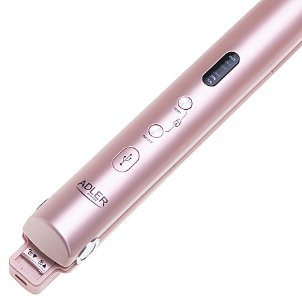 Adler Cordless Hair Straightener AD 2327 Ceramic heating system - 6