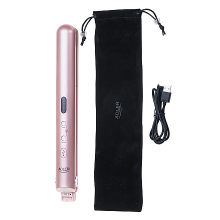 Adler Cordless Hair Straightener AD 2327 Ceramic heating system - 7