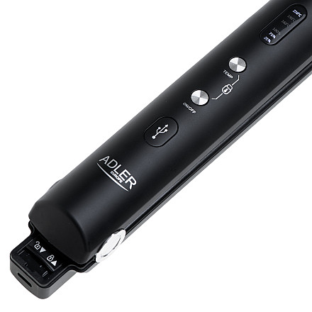 Adler Cordless Hair Straightener AD 2327 Ceramic heating system - 6