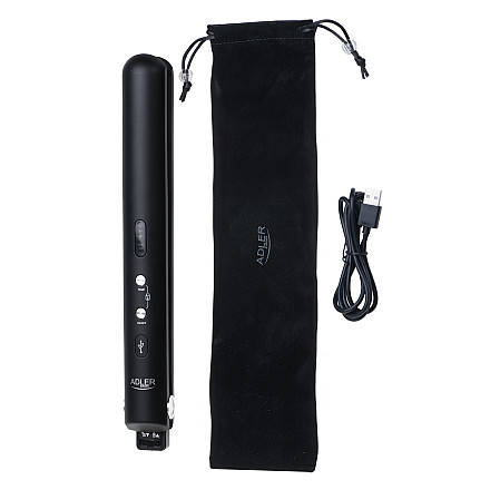 Adler Cordless Hair Straightener AD 2327 Ceramic heating system - 9