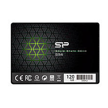 Silicon Power | S56 | 120 GB | Format SSD 2,5" | Interfejs SSD SATA | Prędkość odczytu 460 MB/s | Prędkość zapisu 360 MB/s