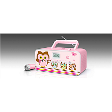 Muse | M-29KP | Портативний radio odtwarzacz CD/MP3 з USB | 30 W | рожевий
