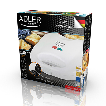 Adler AD 301 Сендвічниця 750 Вт - 3