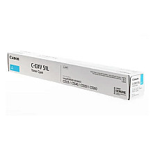 Оригінальний тонер Cyan Canon ADV iR-C5535, iR-C5540, iR-C5550, iR-C5560 (C-EXV51LC, CEXV51LC, 0485C002)