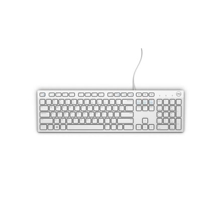 Dell | KB216 | Multimedia | Przewodowy | PL | білий | USB - 3
