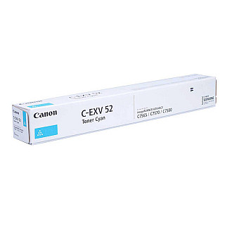 Оригінальний тонер Cyan Canon ADV iR-C7565, iR-C7570, iR-C7580 (C-EXV52C, CEXV52C, 0999C002)