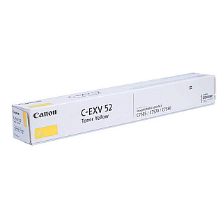 Оригінальний тонер Yellow Canon ADV iR-C7565, iR-C7570, iR-C7580 (C-EXV52Y, CEXV52Y, 1001C002)