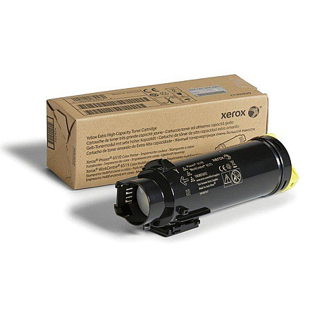 Oryginalny Toner Yellow Xerox Phaser 6510, WorkCentre 6515 (106R03695) - 1