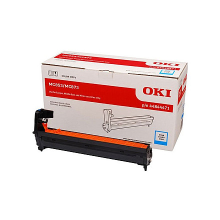 Оригінальний модуль барабана голубий OKI MC853, MC873, MC883 (44844471) - 1