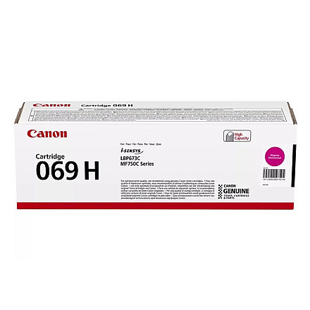 Oryginalny Toner Magenta  Canon i-SENSYS MF752, MF754, LBP673 (CRG069H, CRG-069H, 5096C002) - 1