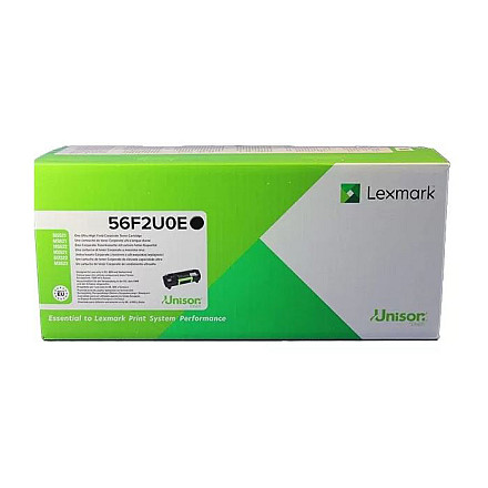 Oryginalny Toner Czarny Lexmark MS521, MS621, MS622, MX521, MX522, MX622 (56F2U0E) - 1