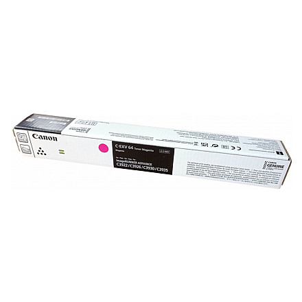 Oryginalny Toner Magenta Canon IR-C3922, IR-C3926, IR-C3930, IR-C3935 (C-EXV64M, CEXV64M, 5755C002) - 1