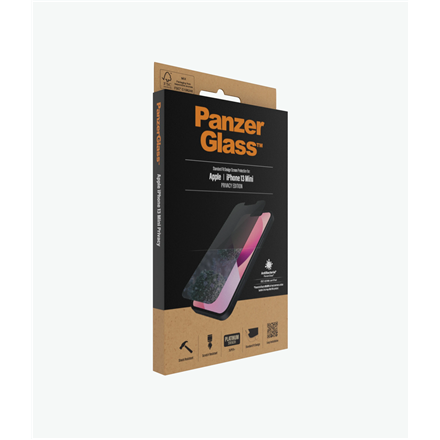 PanzerGlass Ochraniacz ekranu - скло - з filtrem приватності - 3