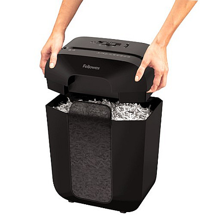 Fellowes Powershred | LX50 | Cross-cut | Niszczarka | P-4 | Karty kredytowe | Zszywki | Spinacze | Papier | 17 litrów | Czarny - 7