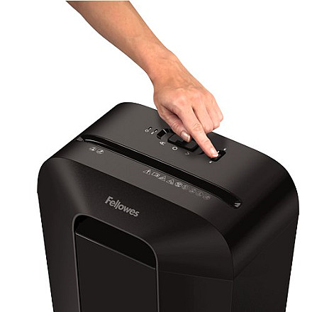 Fellowes Powershred | LX41 | Mini-cięcie | Niszczarka | P-4 | Karty kredytowe | Zszywki | Spinacze | Papier | 17 litrów - 8