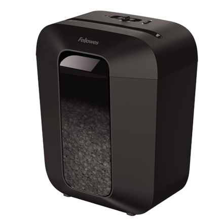 Fellowes Powershred | LX41 | Mini-cięcie | Niszczarka | P-4 | Karty kredytowe | Zszywki | Spinacze | Papier | 17 litrów - 2