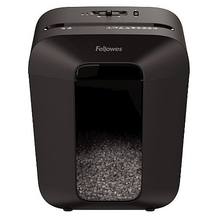 Fellowes Powershred | LX41 | Mini-cięcie | Niszczarka | P-4 | Karty kredytowe | Zszywki | Spinacze | Papier | 17 litrów - 6