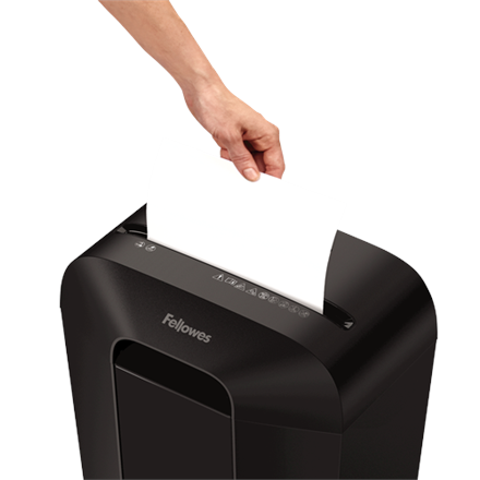 Fellowes Powershred | LX41 | Mini-cięcie | Niszczarka | P-4 | Karty kredytowe | Zszywki | Spinacze | Papier | 17 litrów - 5