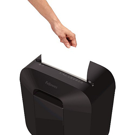 Fellowes Powershred | LX25M | Mini-cięcie | Niszczarka | P-4 | Karty kredytowe | Zszywki | Spinacze | Papier | 11,5 litra | Czarny - 8