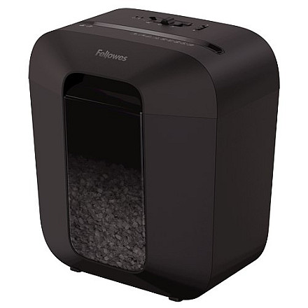 Fellowes Powershred | LX25M | Mini-cięcie | Niszczarka | P-4 | Karty kredytowe | Zszywki | Spinacze | Papier | 11,5 litra | Czarny - 6