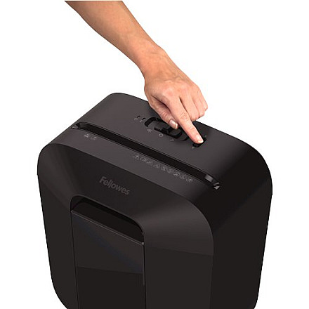 Fellowes Powershred | LX25M | Mini-cięcie | Niszczarka | P-4 | Karty kredytowe | Zszywki | Spinacze | Papier | 11,5 litra | Czarny - 7