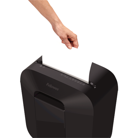 Fellowes Powershred | LX25M | Mini-cięcie | Niszczarka | P-4 | Karty kredytowe | Zszywki | Spinacze | Papier | 11,5 litra | Czarny - 4