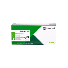 Oryginalny Toner Cyan Lexmark CS725 (74C2HC0)