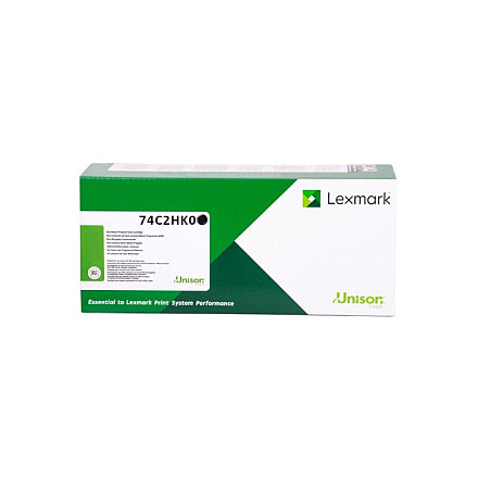 Oryginalny Toner Black Lexmark CS720, CS725 (74C2HK0) - 1