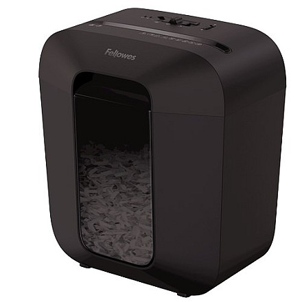 Fellowes Powershred | LX25 | Cięcie na ścinki | Niszczarka | P-4 | Karty kredytowe | Zszywki | Spinacze | Papier | 11,5 litra | Czarny - 5