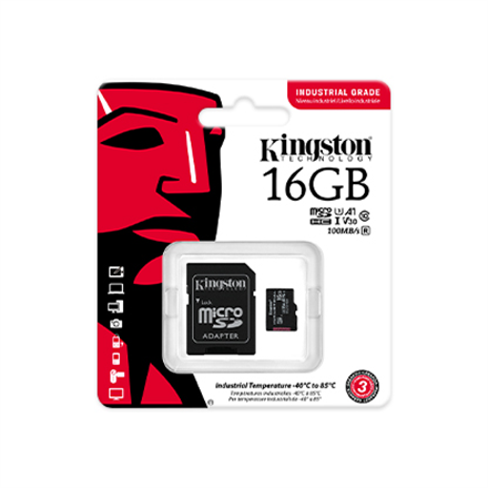 Kingston UHS-I 16 GB Karta промислова microSDHC/SDXC - 3