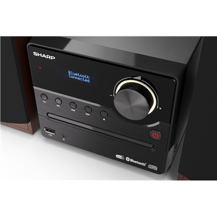 Sharp Мікросистема Hi-Fi XL-B517D(BR) Порт USB - 4