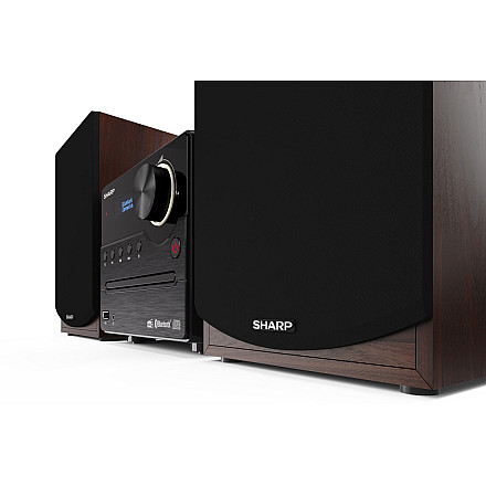 Sharp Мікросистема Hi-Fi XL-B517D(BR) Порт USB - 11