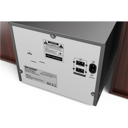 Sharp Мікросистема Hi-Fi XL-B517D(BR) Порт USB - 3