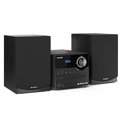 Sharp XL-B517D(BK) Мікросистема Hi-Fi, CD/FM/USB/Bluetooth v5.0, вхід Aux, 45W, чорна Sharp - 9