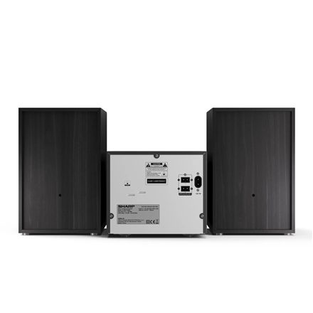 Sharp XL-B517D(BK) Мікросистема Hi-Fi, CD/FM/USB/Bluetooth v5.0, вхід Aux, 45W, чорна Sharp - 6