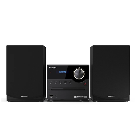 Sharp XL-B517D(BK) Мікросистема Hi-Fi, CD/FM/USB/Bluetooth v5.0, вхід Aux, 45W, чорна Sharp - 8