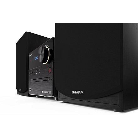 Sharp XL-B517D(BK) Мікросистема Hi-Fi, CD/FM/USB/Bluetooth v5.0, вхід Aux, 45W, чорна Sharp - 11