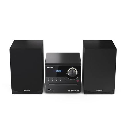 Sharp XL-B517D(BK) Мікросистема Hi-Fi, CD/FM/USB/Bluetooth v5.0, вхід Aux, 45W, чорна Sharp - 7
