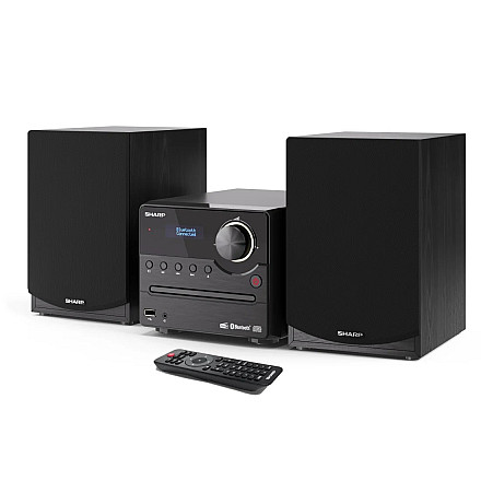 Sharp XL-B517D(BK) Мікросистема Hi-Fi, CD/FM/USB/Bluetooth v5.0, вхід Aux, 45W, чорна Sharp - 10
