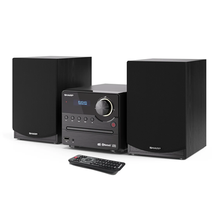Sharp XL-B517D(BK) Мікросистема Hi-Fi, CD/FM/USB/Bluetooth v5.0, вхід Aux, 45W, чорна Sharp - 2