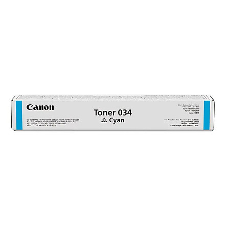 Оригінальний тонер Cyan Canon iRC1225, iRC1225iF (034C, 9453B001) - 1