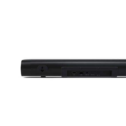 Kompaktowy soundbar Sharp HT-SB107 2.0 do telewizorów do 32", HDMI ARC/CEC, wejście AUX, złącze optyczne, Bluetooth, 65 cm, błyszcząca czerń Sharp | Tak | Głośnik soundbar | HT-SB107 | Port USB | Wejś - 2