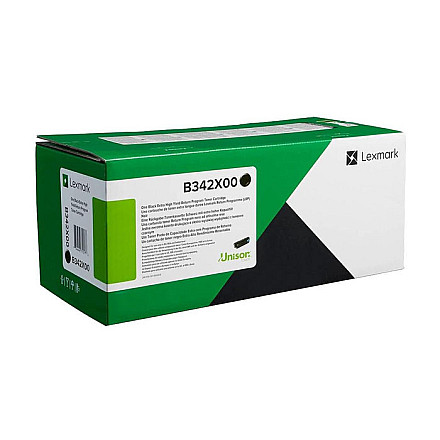 Oryginalny Toner Czarny Lexmark B3340, B3442, MB3442 (B342X00) - 1