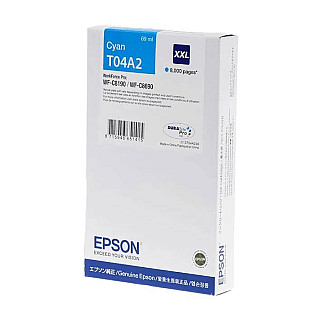 Oryginalny Tusz Cyan Epson T04A2 (C13T04A24N)