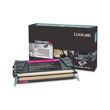 Оригінальний тонер Magenta Lexmark C748 (C748H1MG) - 1