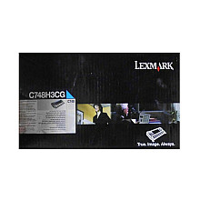 Оригінальний тонер Cyan Lexmark C748 (C748H3CG)