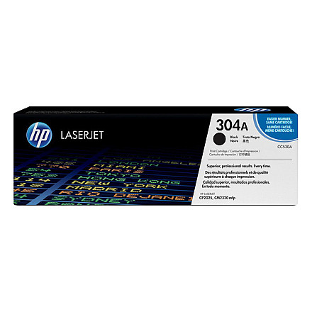 Оригінальний тонер Black HP Color LaserJet CP2025, CM2320 (304A CC530A) - 1