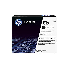 Оригінальний тонер чорний HP LaserJet Enterprise M605, M606, M630 (81X CF281X)